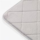 PVC Backing Polyester Microplush Memory Foam Bath Mat Super Soft