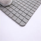 Durable 38x78cm PVC Bath Mat With Foot Scratch