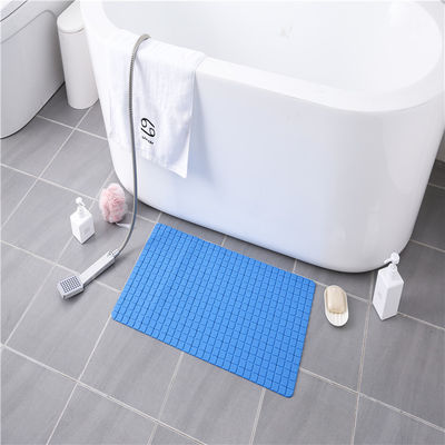 Non-Slip Bathroom Shower Tub Mat Eco-Friendly PVC Color White Bath Rugs
